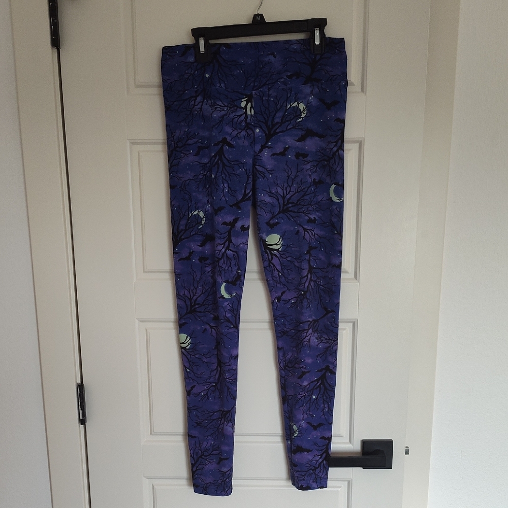 No Boundaries Purple Night Sky Leggings